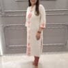 Cotton Flex Kurti with Handblock Print