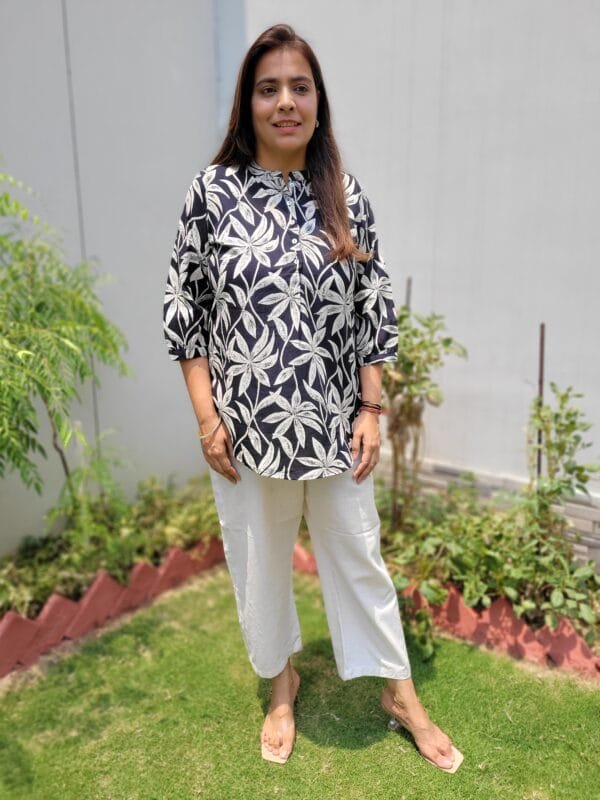 Breathable Cotton Tunic for Women