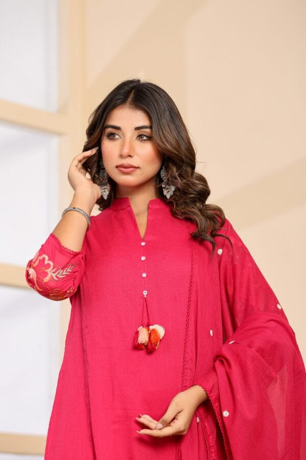 Mal Cotton 3PC Set with Embroidery