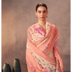 Designer Linen Kurta with Delicate Work
