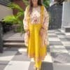 Handcrafted Cotton Anarkali Set
