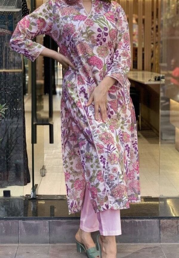 Angrakha Suit for Everyday Comfort