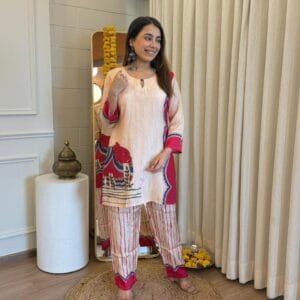 Pure Muslin Co-ord Set