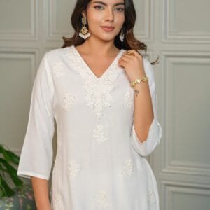 Heavy Chikankari Palazzo Set