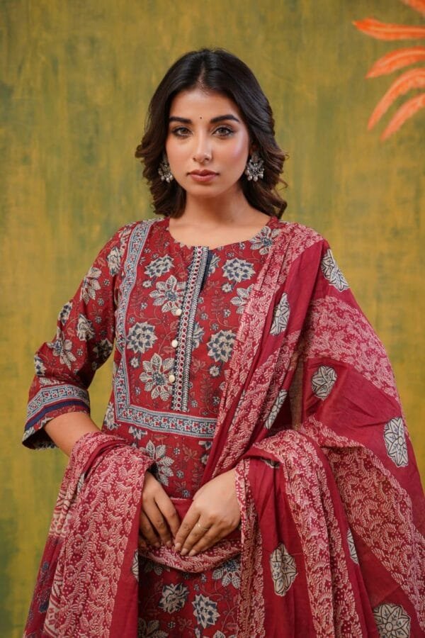 Pure Cotton Suit Set