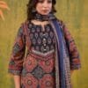 Zari Embroidered Cotton Suit Set