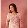 Linen Kurta with Delicate Work