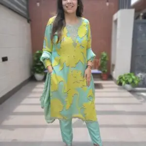 Premium Tissue Silk Kurta Set