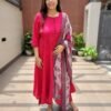 16 Kali Anarkali 3PC Cotton Set