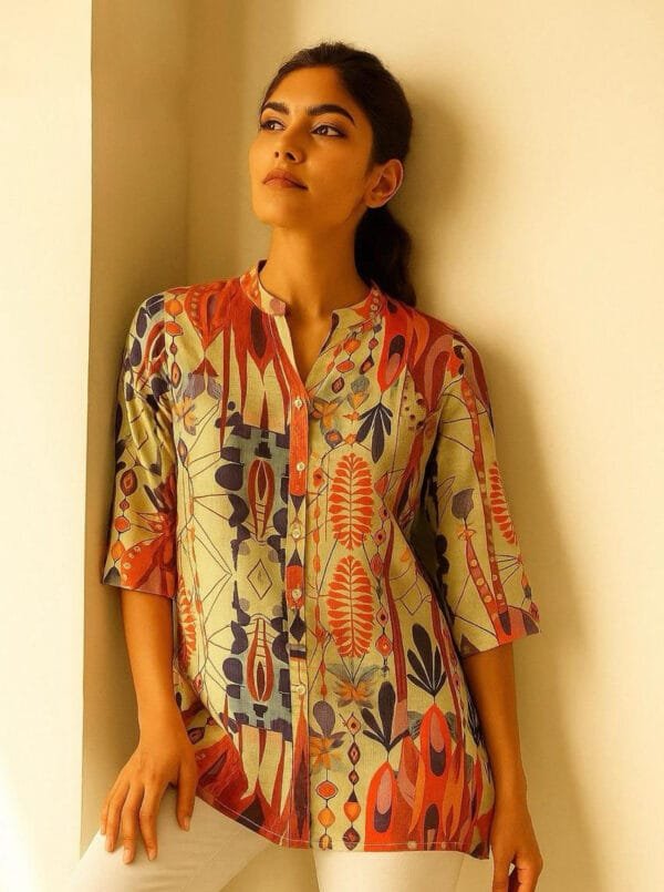 Abstract Print for Women