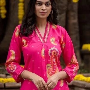 Cotton 2PC Set with Embroidery