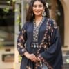 Designer Muslin A-Line Suit Set