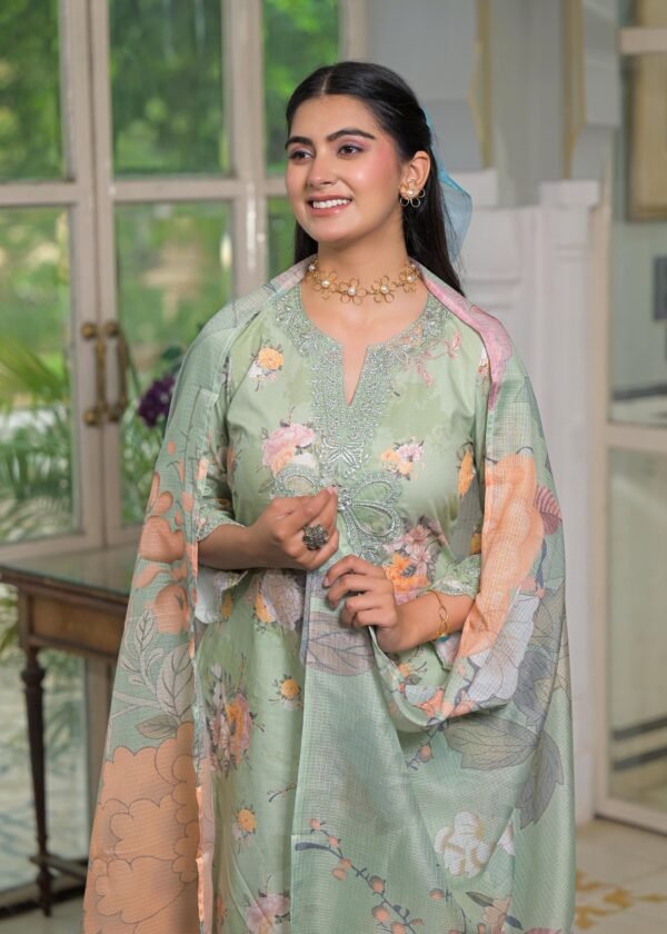 Designer 3PC Cotton Suit
