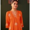 Muslin A-Line Kurta Set