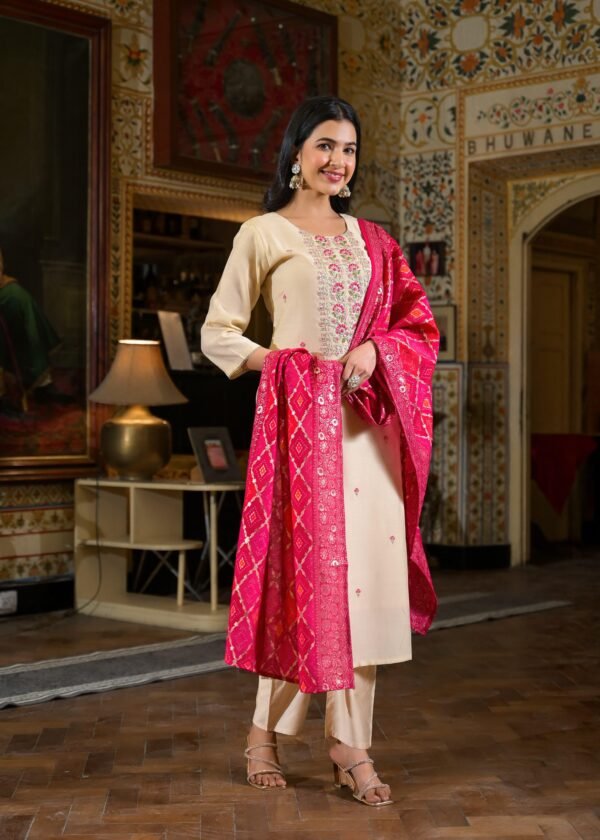 Roman Slub Festive 3PC Set