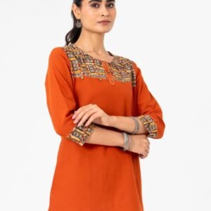 Handcrafted Ajrakh Tunic