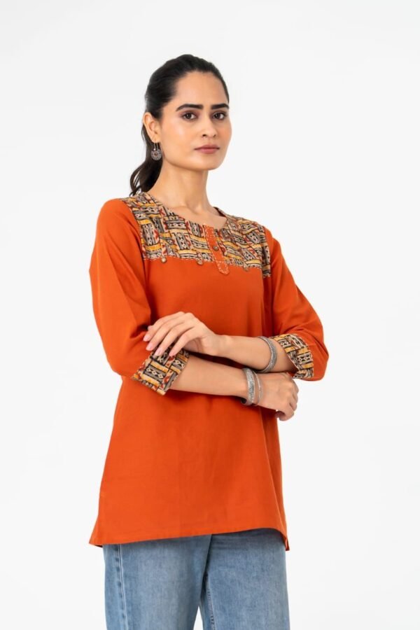 Handcrafted Ajrakh Tunic