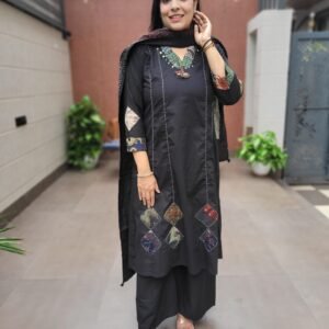Cotton 3PC Set with Handwork Detailing