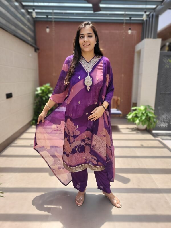 Organza Jacquard Set