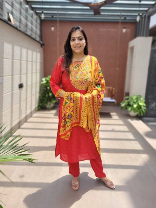 Patola Russian Silk 3PC Set
