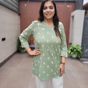 Cotton Slub Tunic