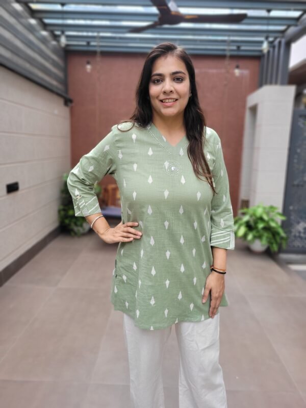 Cotton Slub Tunic