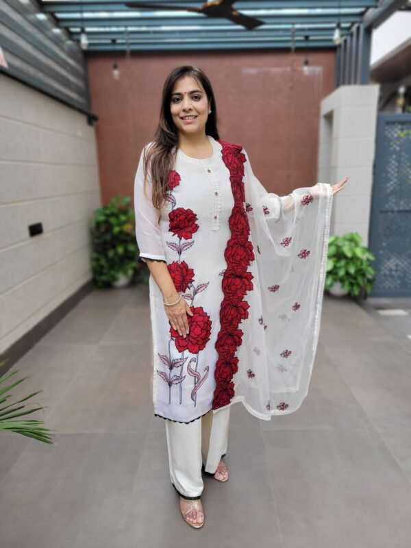 Pure Organza 3PC Suit Set