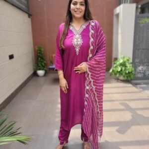 Russian Silk 3PC Suit Set