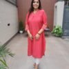 Kurta with Embroidered Yoke