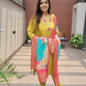 Organza Jacquard 3PC Suit Set