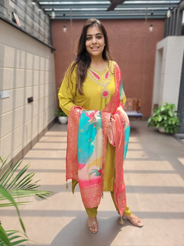 Organza Jacquard 3PC Suit Set