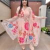 Natural Crepe Festive 3PC Set