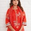 Striped Dupatta 3PC Ethnic Wear