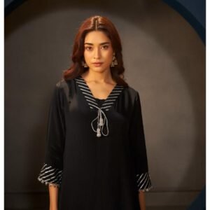 Natural Crepe 3PC Suit Set