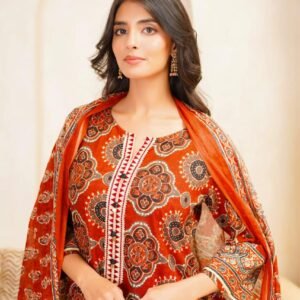 Cotton 3Pc Suit Set
