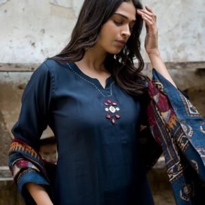 Modal Muslin 3PC Suit Set