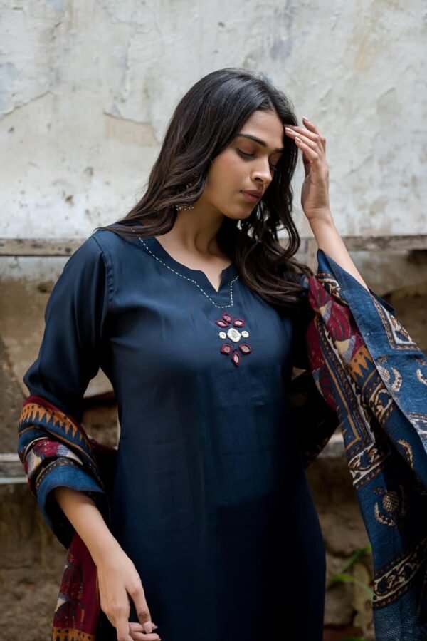 Modal Muslin 3PC Suit Set