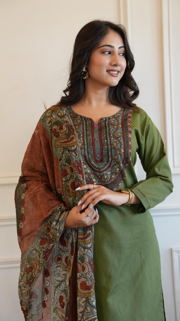 Kalamkari 3PC Suit Set