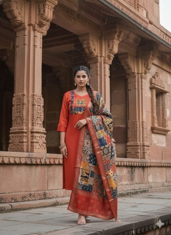 Gajji Silk 3PC Suit Set