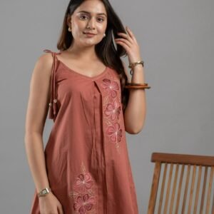 Spaghetti Style Cotton Co-ord Set