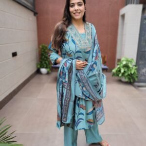 Modal Muslin 3PC Suit Set