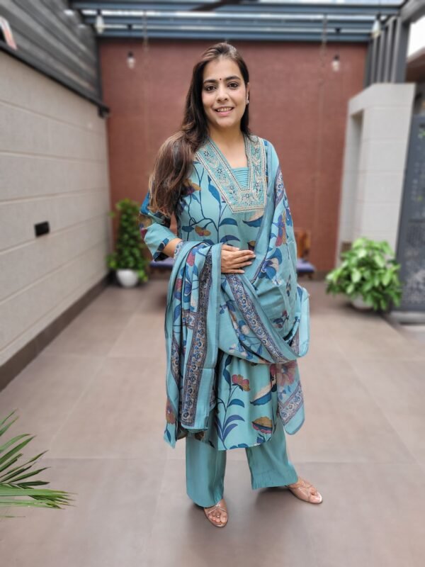Modal Muslin 3PC Suit Set