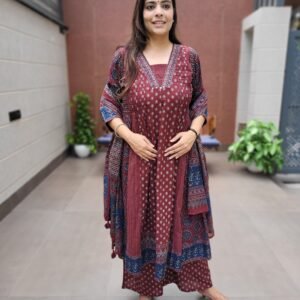 Ajrakh Cotton 3PC Set