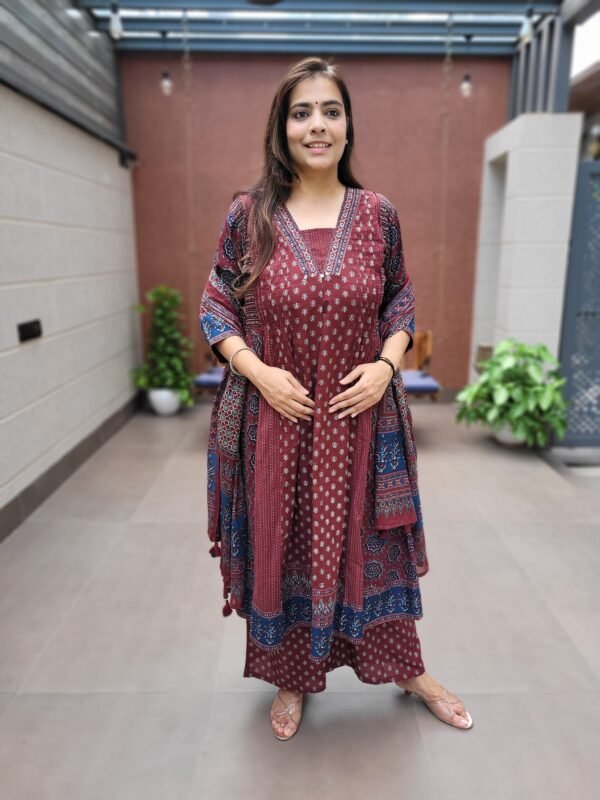 Ajrakh Cotton 3PC Set