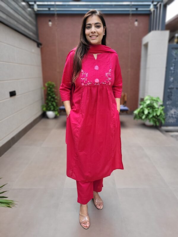Cotton 3PC Suit Set