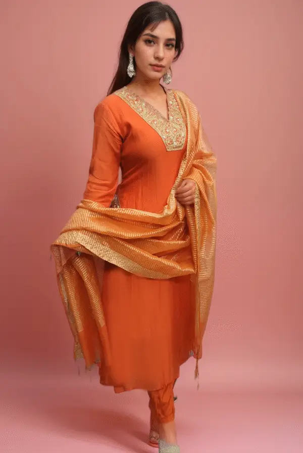 Mul Chanderi 3PC Suit Set