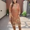 Organza Partywear 3PC Suit Set