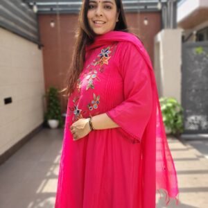 Mul Chanderi 3PC Suit Set
