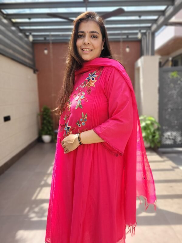 Mul Chanderi 3PC Suit Set