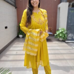 Mul Chanderi 3PC Suit Set